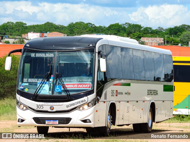Borborema Imperial Transportes 305 na cidade de Caruaru, Pernambuco, Brasil, por Renato Fernando. ID da foto: 11969140.