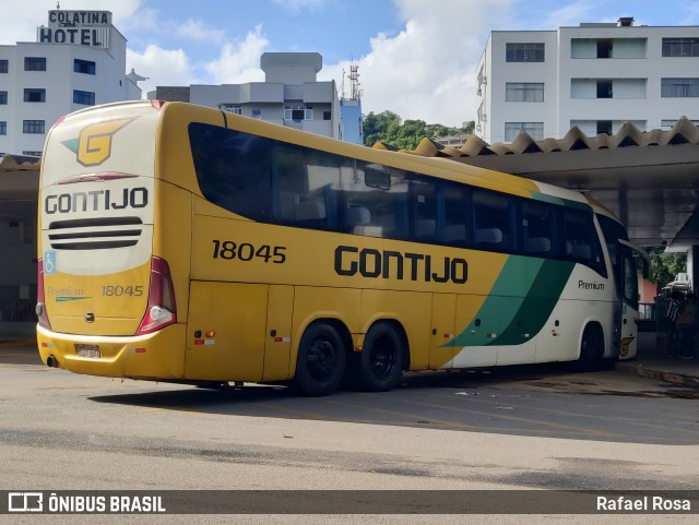 Empresa Gontijo de Transportes 18045 na cidade de Colatina, Espírito Santo, Brasil, por Rafael Rosa. ID da foto: 11970429.