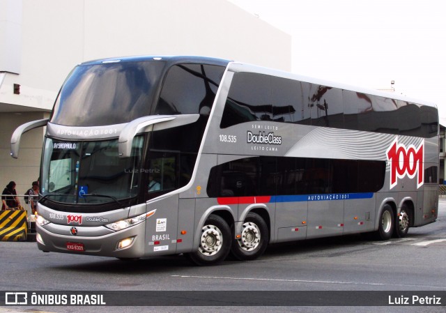 Auto Viação 1001 108.535 na cidade de Resende, Rio de Janeiro, Brasil, por Luiz Petriz. ID da foto: 11970325.