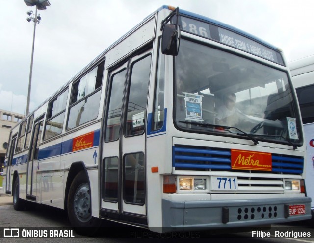 Metra - Sistema Metropolitano de Transporte 7711 na cidade de São Paulo, São Paulo, Brasil, por Filipe  Rodrigues. ID da foto: 11969511.