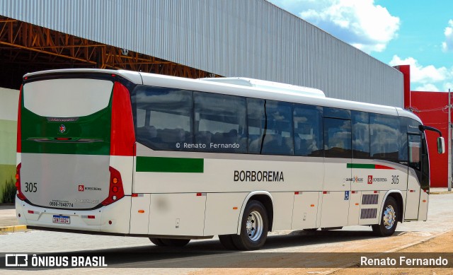 Borborema Imperial Transportes 305 na cidade de Caruaru, Pernambuco, Brasil, por Renato Fernando. ID da foto: 11969141.