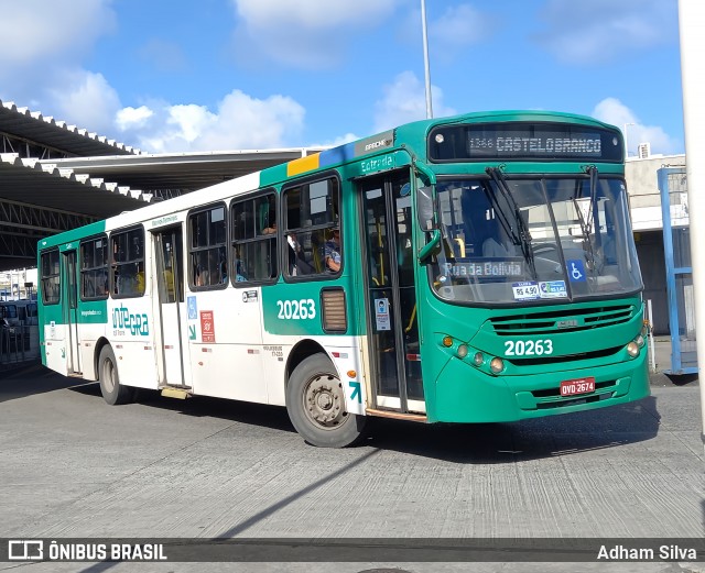 OT Trans - Ótima Salvador Transportes 20263 na cidade de Salvador, Bahia, Brasil, por Adham Silva. ID da foto: 11969562.