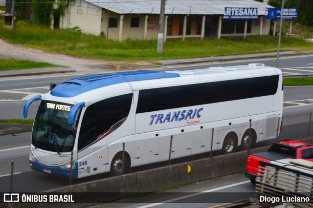 Transric Transportes 246 na cidade de Balneário Camboriú, Santa Catarina, Brasil, por Diogo Luciano. ID da foto: 11970627.