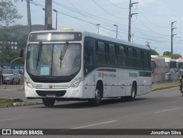 Borborema Imperial Transportes 869 na cidade de Olinda, Pernambuco, Brasil, por Jonathan Silva. ID da foto: 11969235.