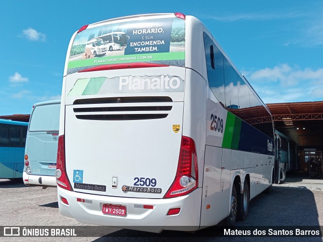 Planalto Transportes 2509 na cidade de Rio Grande, Rio Grande do Sul, Brasil, por Mateus dos Santos Barros. ID da foto: 11970593.