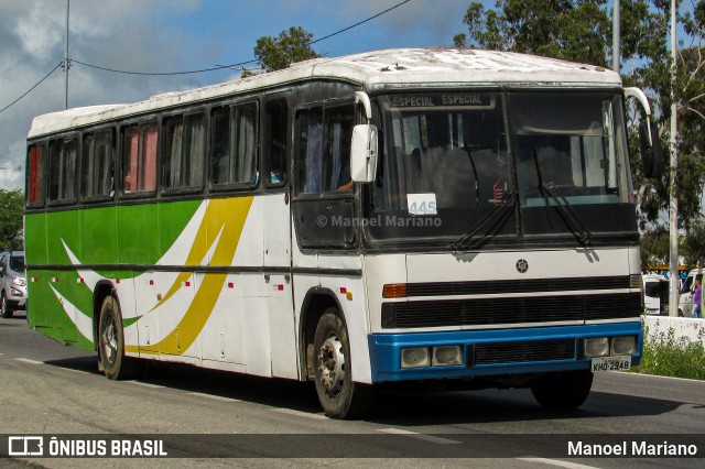 Ônibus Particulares 2948 na cidade de Caruaru, Pernambuco, Brasil, por Manoel Mariano. ID da foto: 11969659.