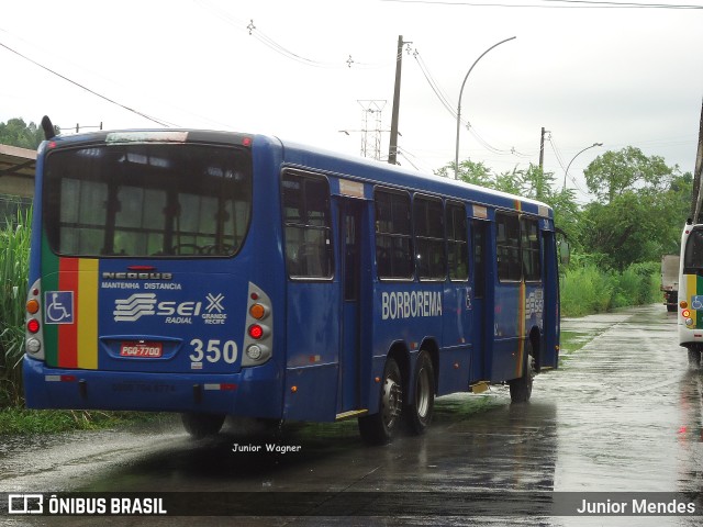 Borborema Imperial Transportes 350 na cidade de Recife, Pernambuco, Brasil, por Junior Mendes. ID da foto: 11969382.