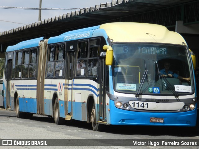 Metrobus 1141 na cidade de Goiânia, Goiás, Brasil, por Victor Hugo  Ferreira Soares. ID da foto: 11969605.