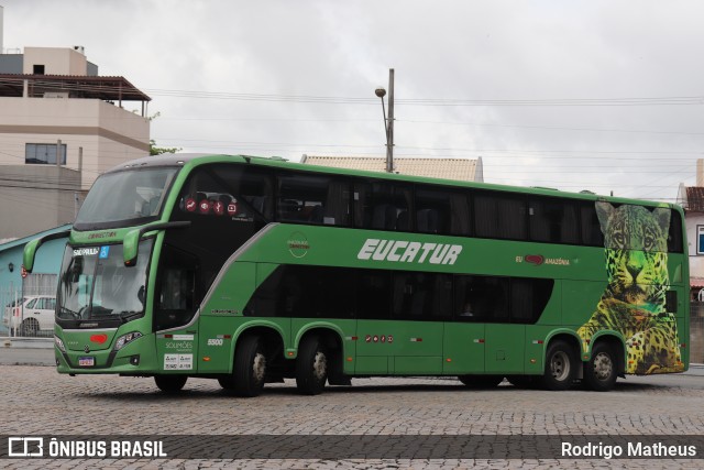 Eucatur - Empresa União Cascavel de Transportes e Turismo 5500 na cidade de Balneário Camboriú, Santa Catarina, Brasil, por Rodrigo Matheus. ID da foto: 11970403.