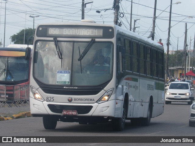 Borborema Imperial Transportes 825 na cidade de Olinda, Pernambuco, Brasil, por Jonathan Silva. ID da foto: 11969265.
