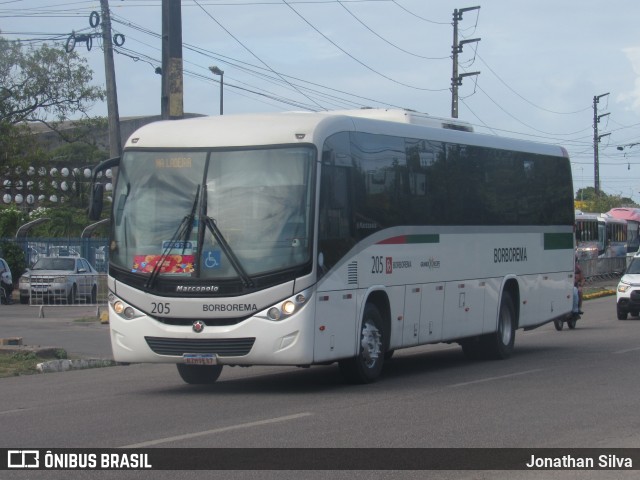 Borborema Imperial Transportes 205 na cidade de Olinda, Pernambuco, Brasil, por Jonathan Silva. ID da foto: 11969248.