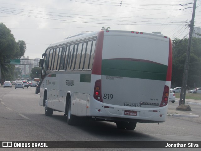 Borborema Imperial Transportes 819 na cidade de Olinda, Pernambuco, Brasil, por Jonathan Silva. ID da foto: 11969257.