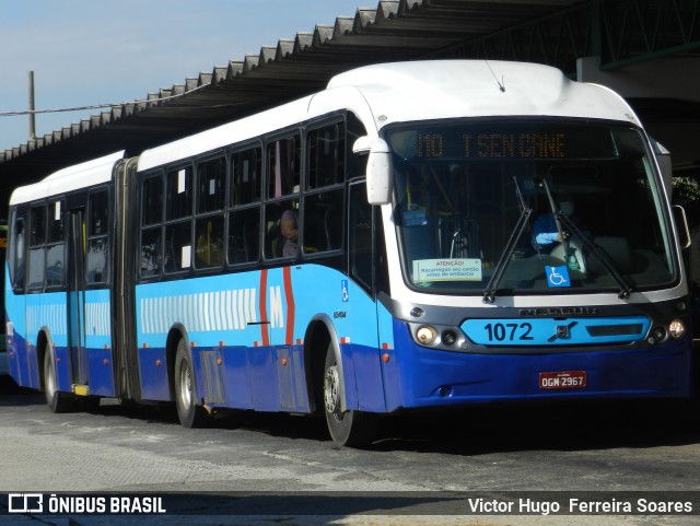 Metrobus 1072 na cidade de Goiânia, Goiás, Brasil, por Victor Hugo  Ferreira Soares. ID da foto: 11969569.