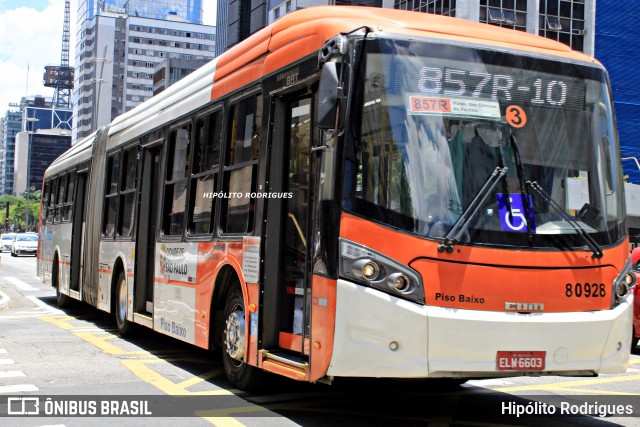 TRANSPPASS - Transporte de Passageiros 8 0928 na cidade de São Paulo, São Paulo, Brasil, por Hipólito Rodrigues. ID da foto: 11970020.
