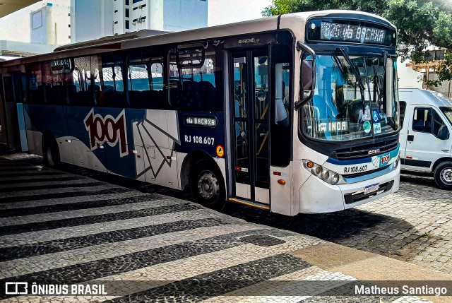 Auto Viação 1001 RJ 108.607 na cidade de Araruama, Rio de Janeiro, Brasil, por Matheus Santiago. ID da foto: 11972379.