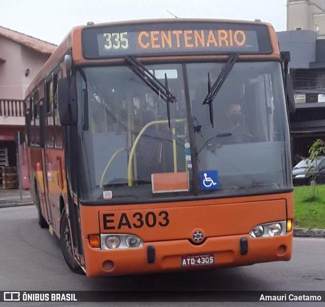 Auto Viação São José dos Pinhais EA303 na cidade de Curitiba, Paraná, Brasil, por Amauri Caetamo. ID da foto: 11971919.