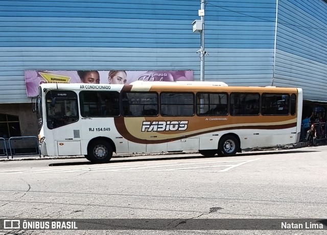 Transportes Fabio's RJ 154.049 na cidade de Duque de Caxias, Rio de Janeiro, Brasil, por Natan Lima. ID da foto: 11971020.