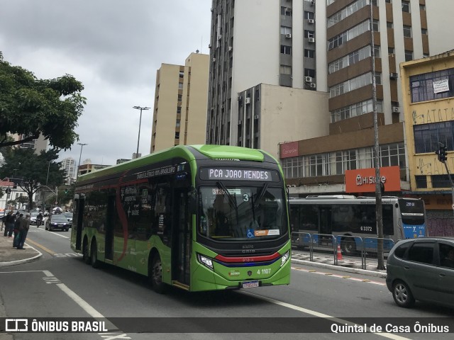 Himalaia Transportes > Ambiental Transportes Urbanos 4 1107 na cidade de São Paulo, São Paulo, Brasil, por Quintal de Casa Ônibus. ID da foto: 11973312.
