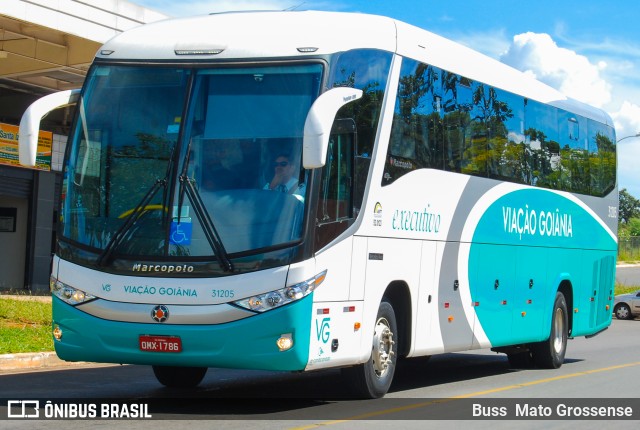 Viação Goiânia 31205 na cidade de Brasília, Distrito Federal, Brasil, por Buss  Mato Grossense. ID da foto: 11971803.