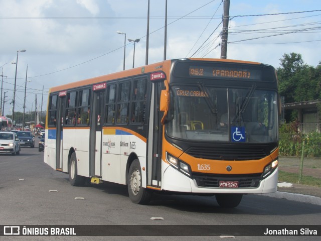 Itamaracá Transportes 1.635 na cidade de Olinda, Pernambuco, Brasil, por Jonathan Silva. ID da foto: 11971341.