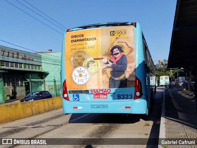 Empresa de Transporte Coletivo Viamão 8323 na cidade de Porto Alegre, Rio Grande do Sul, Brasil, por Gabriel Cafruni. ID da foto: 11971530.
