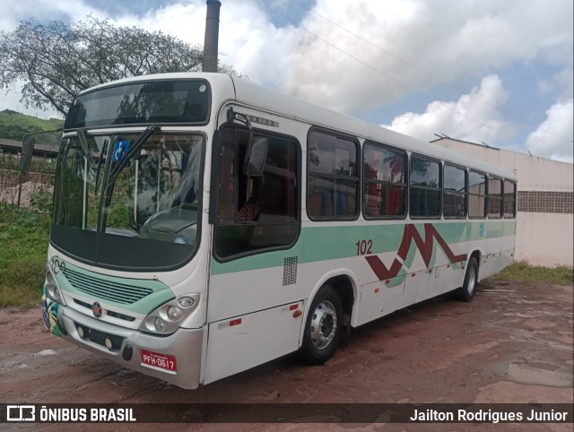 Ônibus Particulares 102 na cidade de Rio Grande do Norte, Brasil, por Jailton Rodrigues Junior. ID da foto: 11973654.