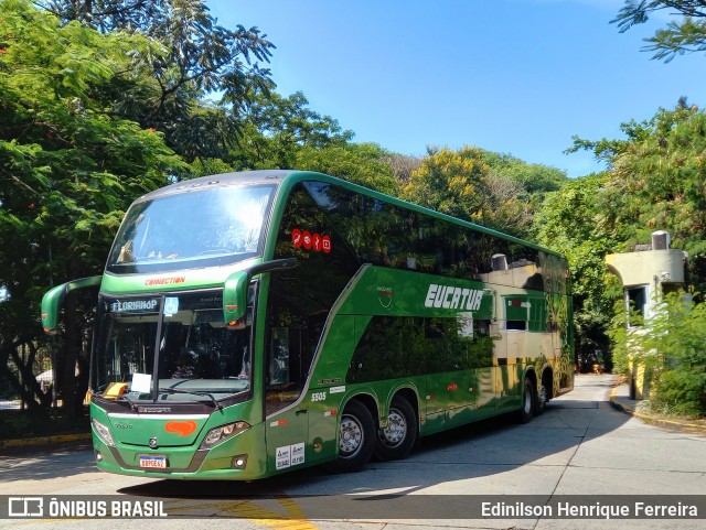Eucatur - Empresa União Cascavel de Transportes e Turismo 5505 na cidade de São Paulo, São Paulo, Brasil, por Edinilson Henrique Ferreira. ID da foto: 11972216.