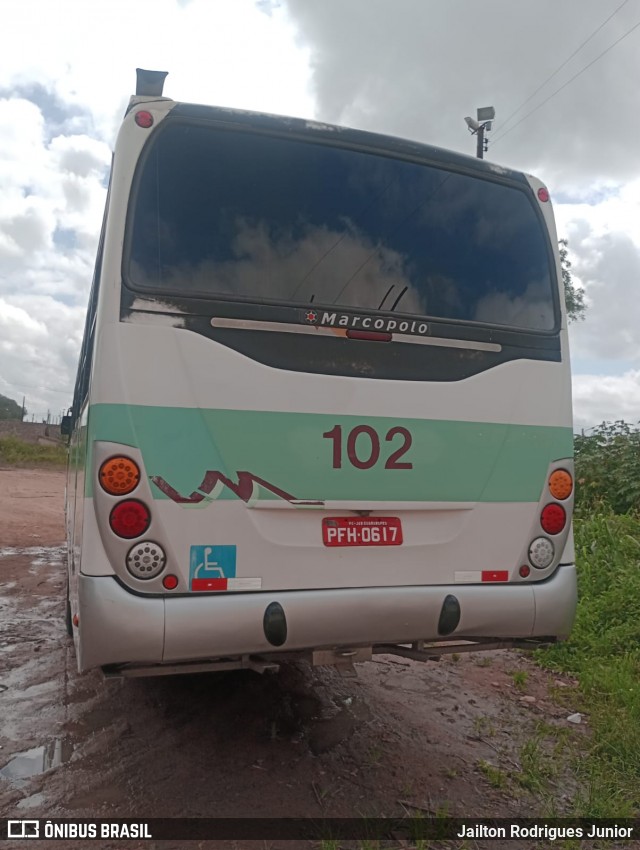 Ônibus Particulares 102 na cidade de Rio Grande do Norte, Brasil, por Jailton Rodrigues Junior. ID da foto: 11973645.
