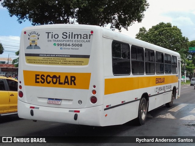 Tio Silmar Transporte Escolar 1297 na cidade de Serra, Espírito Santo, Brasil, por Rychard Anderson Santos. ID da foto: 11973607.
