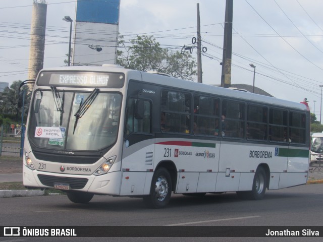 Borborema Imperial Transportes 231 na cidade de Olinda, Pernambuco, Brasil, por Jonathan Silva. ID da foto: 11971335.