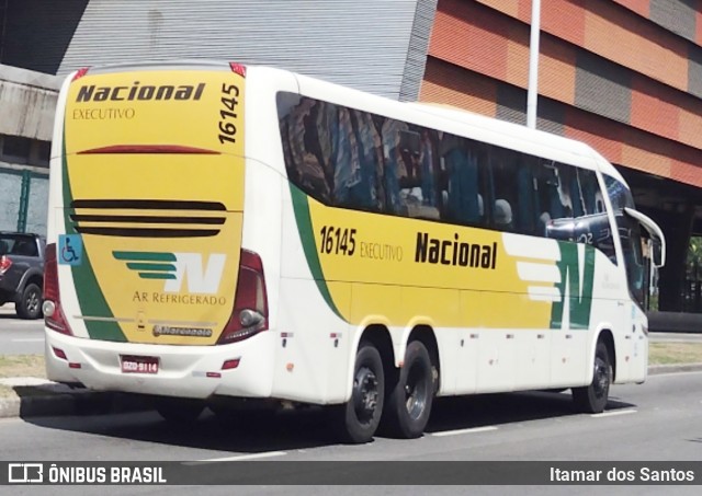 Viação Nacional 16145 na cidade de Salvador, Bahia, Brasil, por Itamar dos Santos. ID da foto: 11971295.