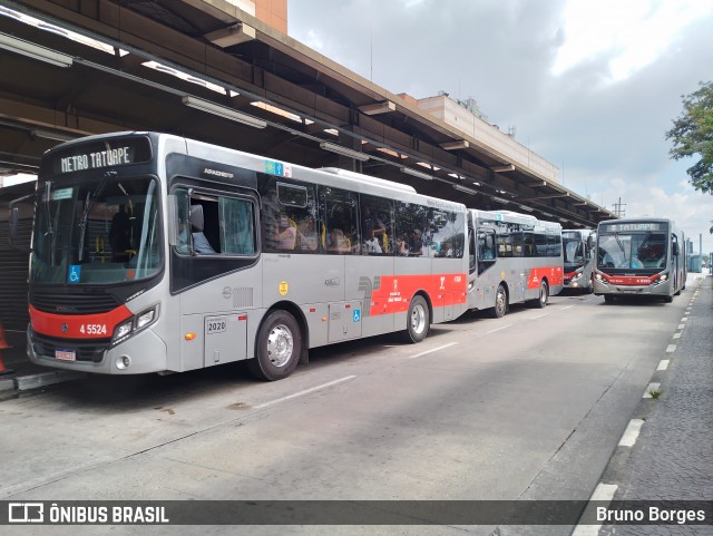 Allibus Transportes 4 5524 na cidade de São Paulo, São Paulo, Brasil, por Bruno Borges. ID da foto: 11971262.