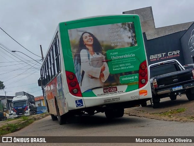 Autotrans > Turilessa 1220 na cidade de Lavras, Minas Gerais, Brasil, por Marcos Souza De Oliveira. ID da foto: 11973333.