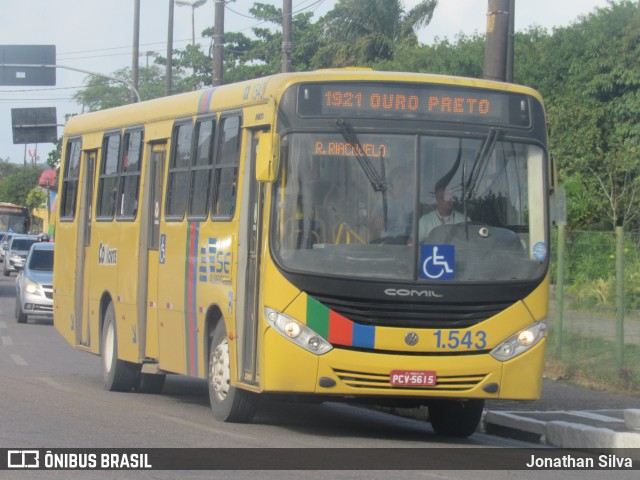 Itamaracá Transportes 1.543 na cidade de Olinda, Pernambuco, Brasil, por Jonathan Silva. ID da foto: 11971316.