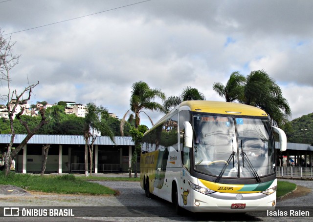 Empresa Gontijo de Transportes 21395 na cidade de Juiz de Fora, Minas Gerais, Brasil, por Isaias Ralen. ID da foto: 11973745.