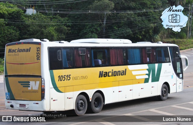 Viação Nacional 10515 na cidade de Santa Luzia, Minas Gerais, Brasil, por Lucas Nunes. ID da foto: 11971915.