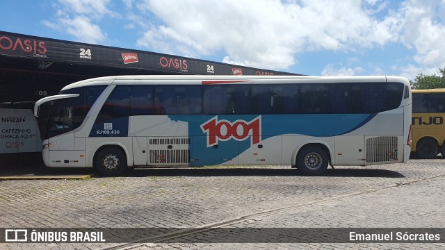 Auto Viação 1001 RJ 108.430 na cidade de Campos dos Goytacazes, Rio de Janeiro, Brasil, por Emanuel Sócrates. ID da foto: 11972274.