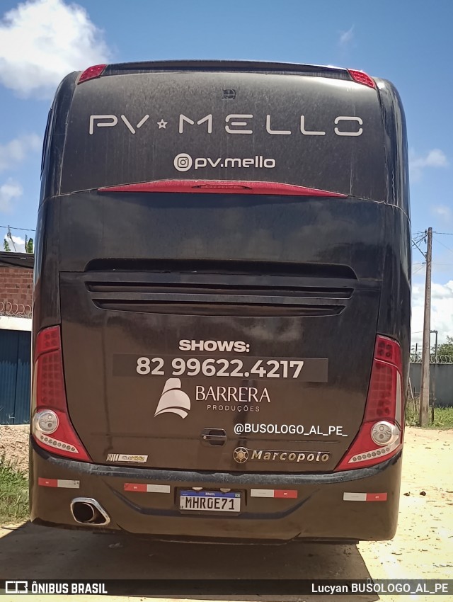 PV Mello 0E71 na cidade de Maceió, Alagoas, Brasil, por Lucyan BUSOLOGO_AL_PE. ID da foto: 11973690.