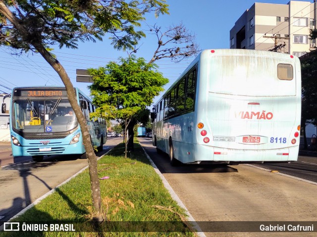 Empresa de Transporte Coletivo Viamão 8118 na cidade de Porto Alegre, Rio Grande do Sul, Brasil, por Gabriel Cafruni. ID da foto: 11971583.
