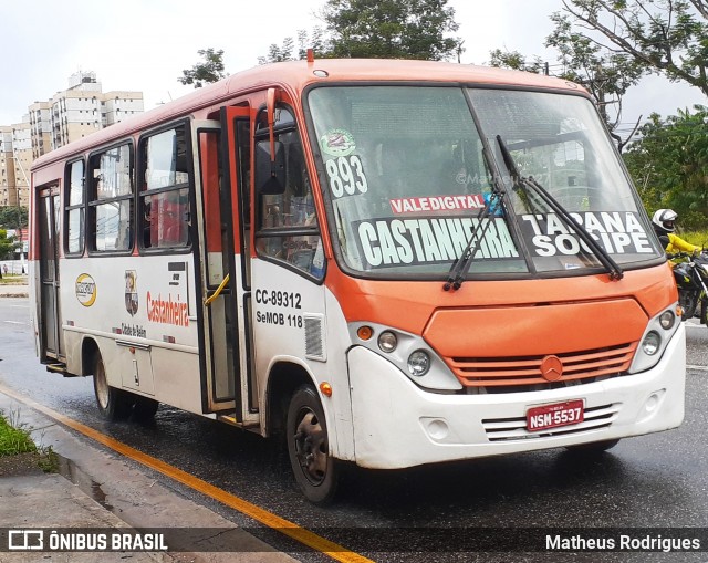 Transuni Transportes CC-89312 na cidade de Belém, Pará, Brasil, por Matheus Rodrigues. ID da foto: 11974333.