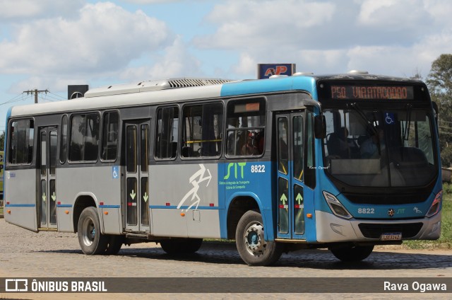 ATT - Atlântico Transportes e Turismo 8822 na cidade de Vitória da Conquista, Bahia, Brasil, por Rava Ogawa. ID da foto: 11974610.