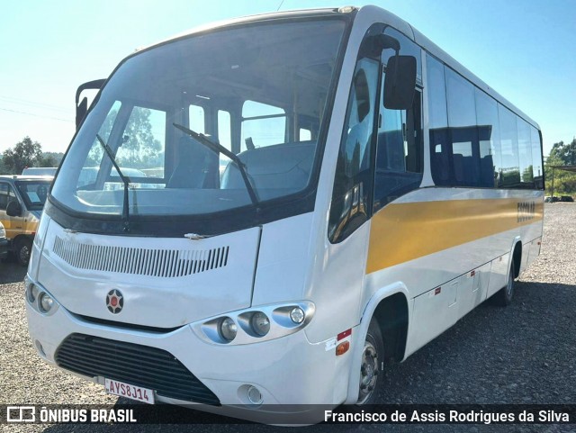 Ônibus Particulares 6137 na cidade de Cordilheira Alta, Santa Catarina, Brasil, por Francisco de Assis Rodrigues da Silva. ID da foto: 11974874.