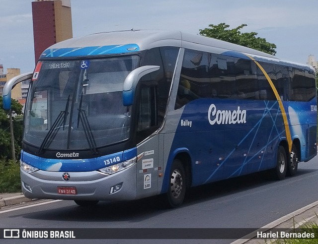 Viação Cometa 13140 na cidade de Campinas, São Paulo, Brasil, por Hariel Bernades. ID da foto: 11974191.