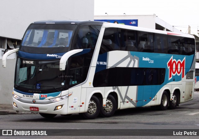 Auto Viação 1001 RJ 108.326 na cidade de Rio de Janeiro, Rio de Janeiro, Brasil, por Luiz Petriz. ID da foto: 11974608.