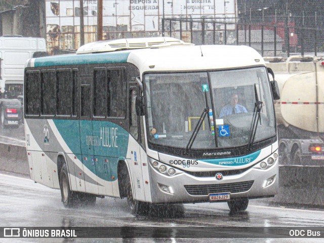 Expresso Allure 90 na cidade de Contagem, Minas Gerais, Brasil, por ODC Bus. ID da foto: 11975020.