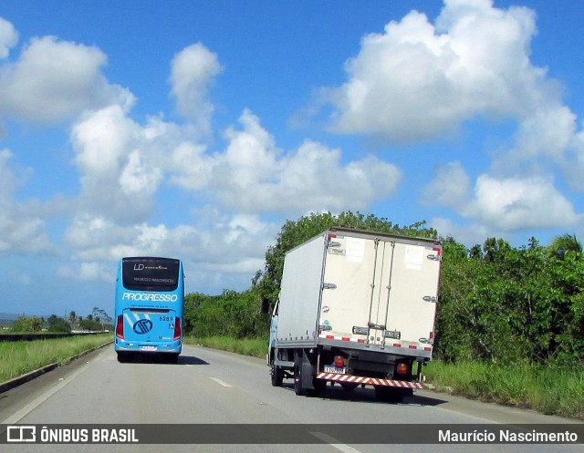 Auto Viação Progresso 6289 na cidade de São José de Mipibu, Rio Grande do Norte, Brasil, por Maurício Nascimento. ID da foto: 11975038.