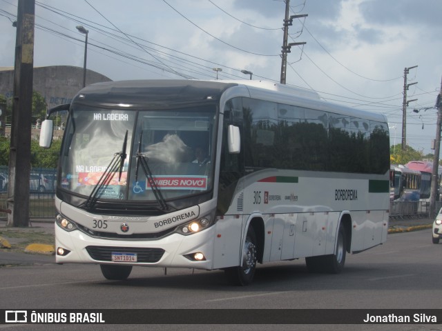 Borborema Imperial Transportes 305 na cidade de Olinda, Pernambuco, Brasil, por Jonathan Silva. ID da foto: 11974482.