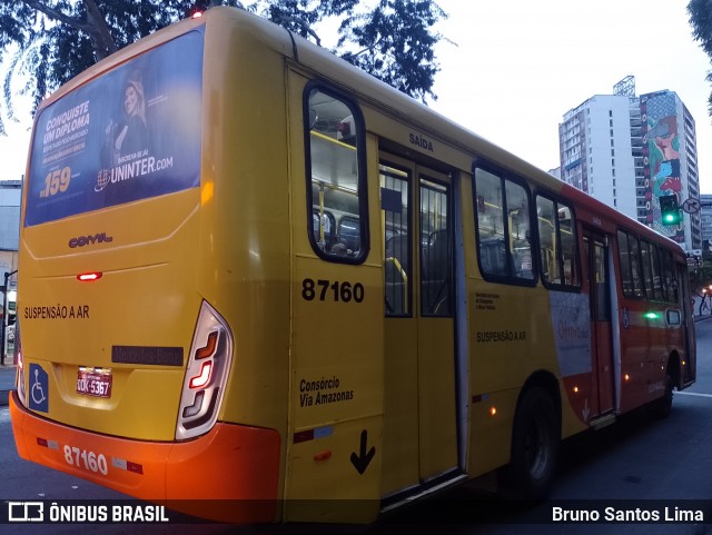Transmoreira 87160 na cidade de Belo Horizonte, Minas Gerais, Brasil, por Bruno Santos Lima. ID da foto: 11974149.
