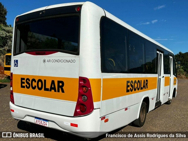 Ônibus Particulares 6137 na cidade de Cordilheira Alta, Santa Catarina, Brasil, por Francisco de Assis Rodrigues da Silva. ID da foto: 11974883.
