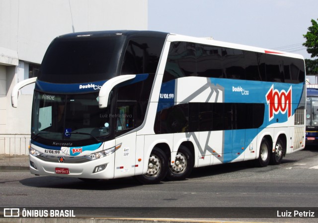 Auto Viação 1001 RJ 108.199 na cidade de Rio de Janeiro, Rio de Janeiro, Brasil, por Luiz Petriz. ID da foto: 11974599.